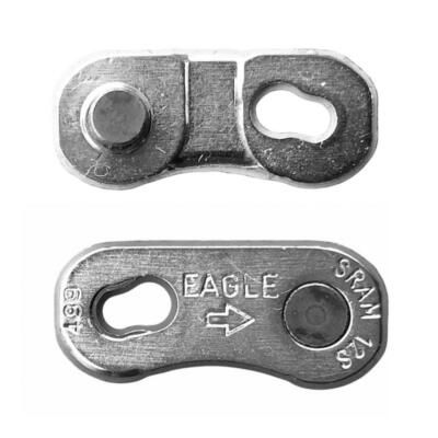 SRAM Eagle PowerLock Link for 12-Speed Chain, Silver Card, each