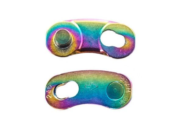 SRAM Eagle PowerLock Link for 12-Speed Chain, Rainbow Finish, each