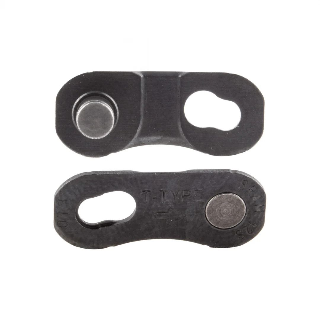 SRAM Eagle T-Type PowerLock Flattop Connector Link - 12-Speed, For Eagle T-Type Flattop Chain Only, Black, each
