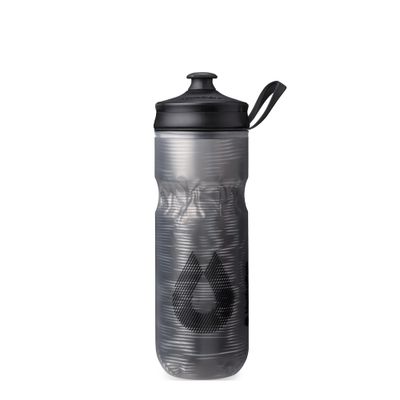 Hydrapak Polar Sport Pulse Insulated Water Bottle - 20oz, Black