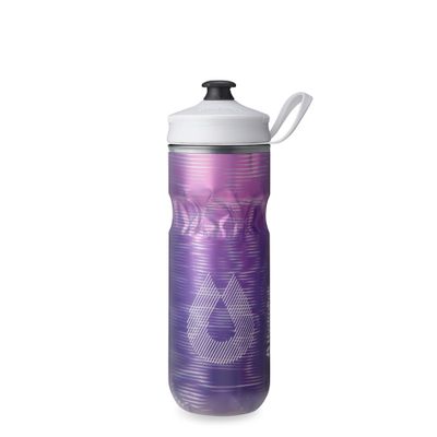 Hydrapak Polar Sport Pulse Insulated Water Bottle - 20oz, Purple
