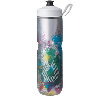 Hydrapak Polar Sport Splash Insulated Water Bottle - 24oz, Multi
