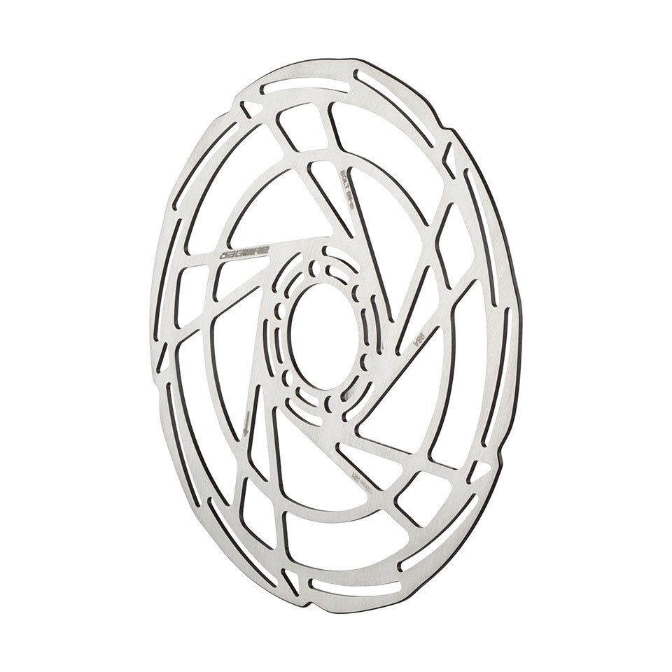 Jagwire Sport SR1 Disc Brake Rotor - 203mm, 6-Bolt, Silver