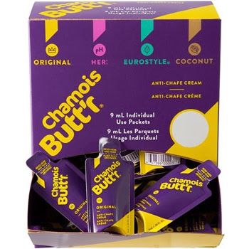 Chamois Butt'r Original - 75 - 9ml/.3oz Packets Feeder POP Box