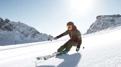 winter sports: skiing and snowboarding