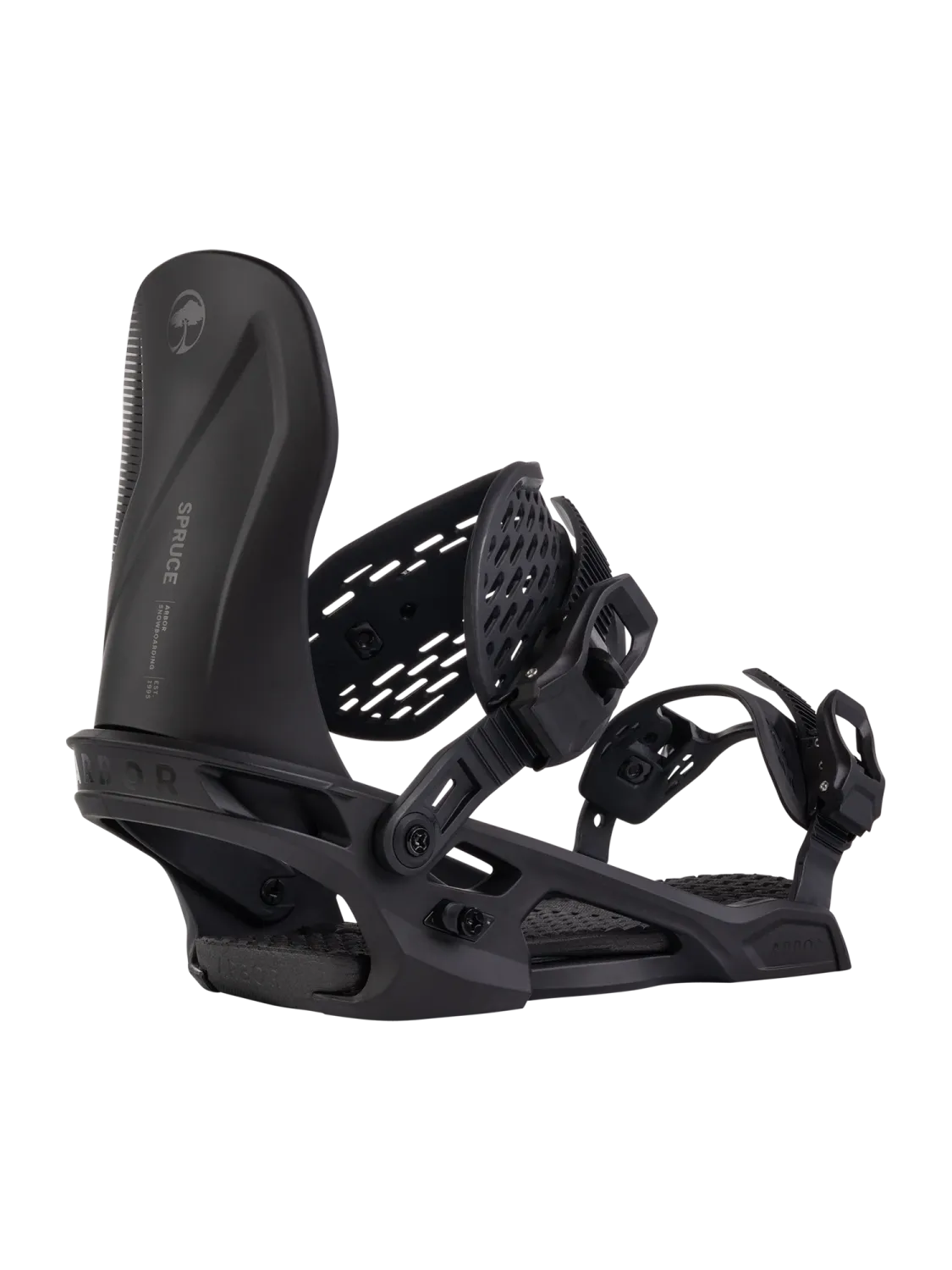 ARBOR SPRUCE BINDING &#39;26, Color: BLACK, Size: MED