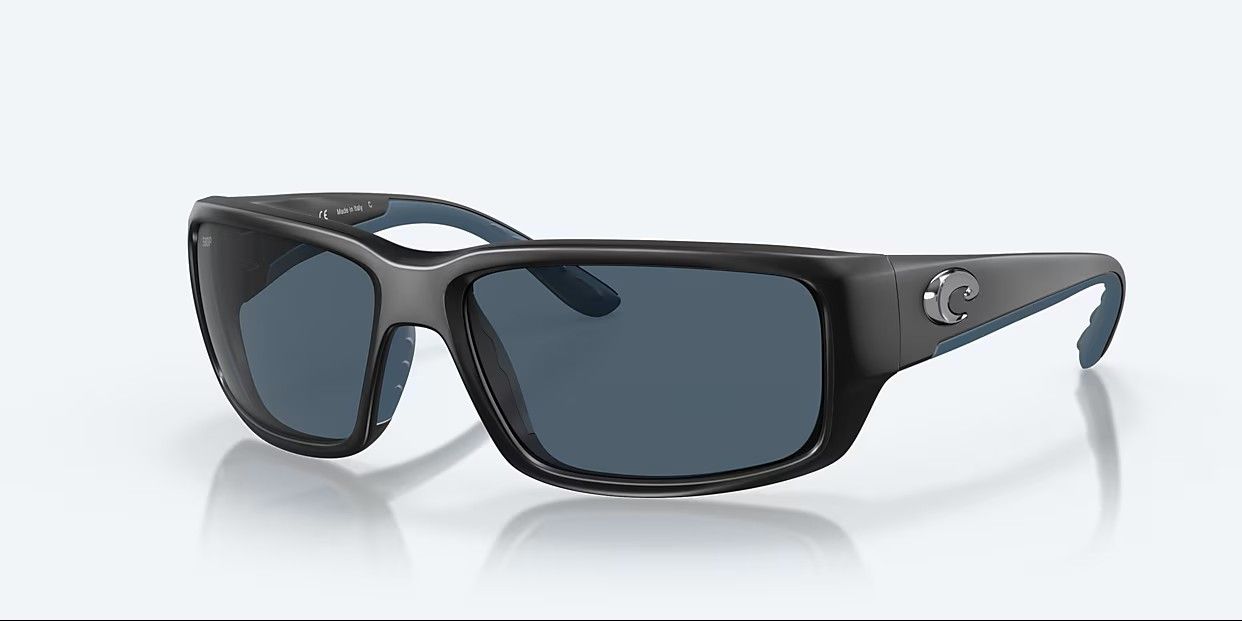 Costa Fantail  Gray 580P Matte Black