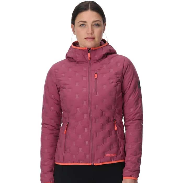 SPYDER L ZENITH HOODED DOWN JKT '26