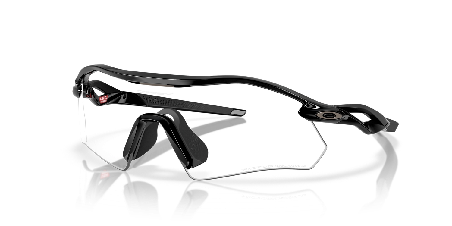 OAKLEY RADAR PLATE POL BLK/ CLR PHOTOC '26