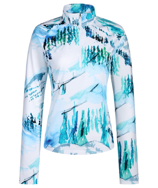 OBERMEYER L OLY BL ZIP TOP '27