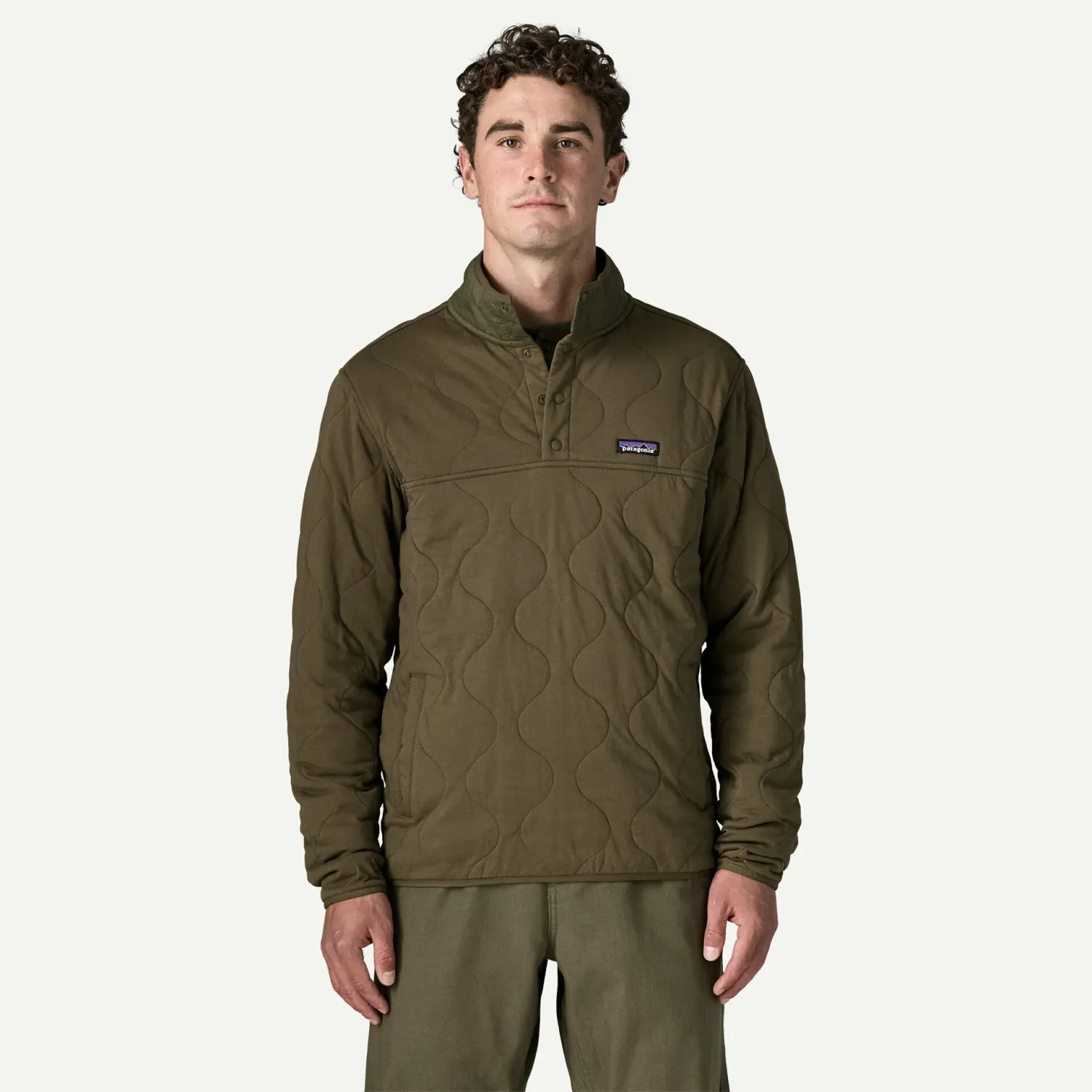 PATAGONIA M DAILY QUILTED SNAP T P/O '27