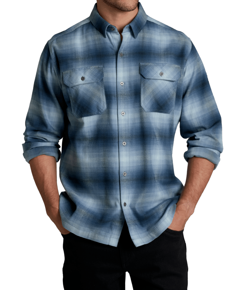 KUHL M DILLINGR FLANNEL LS  '27