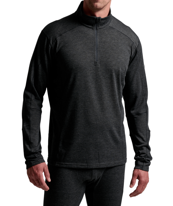 KUHL M REACTIV LITE GRID 1/4 ZIP  '27