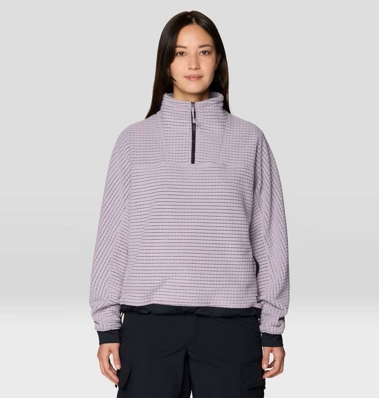 MTN HARD L SUMMIT BIG GRID HALF ZIP '27