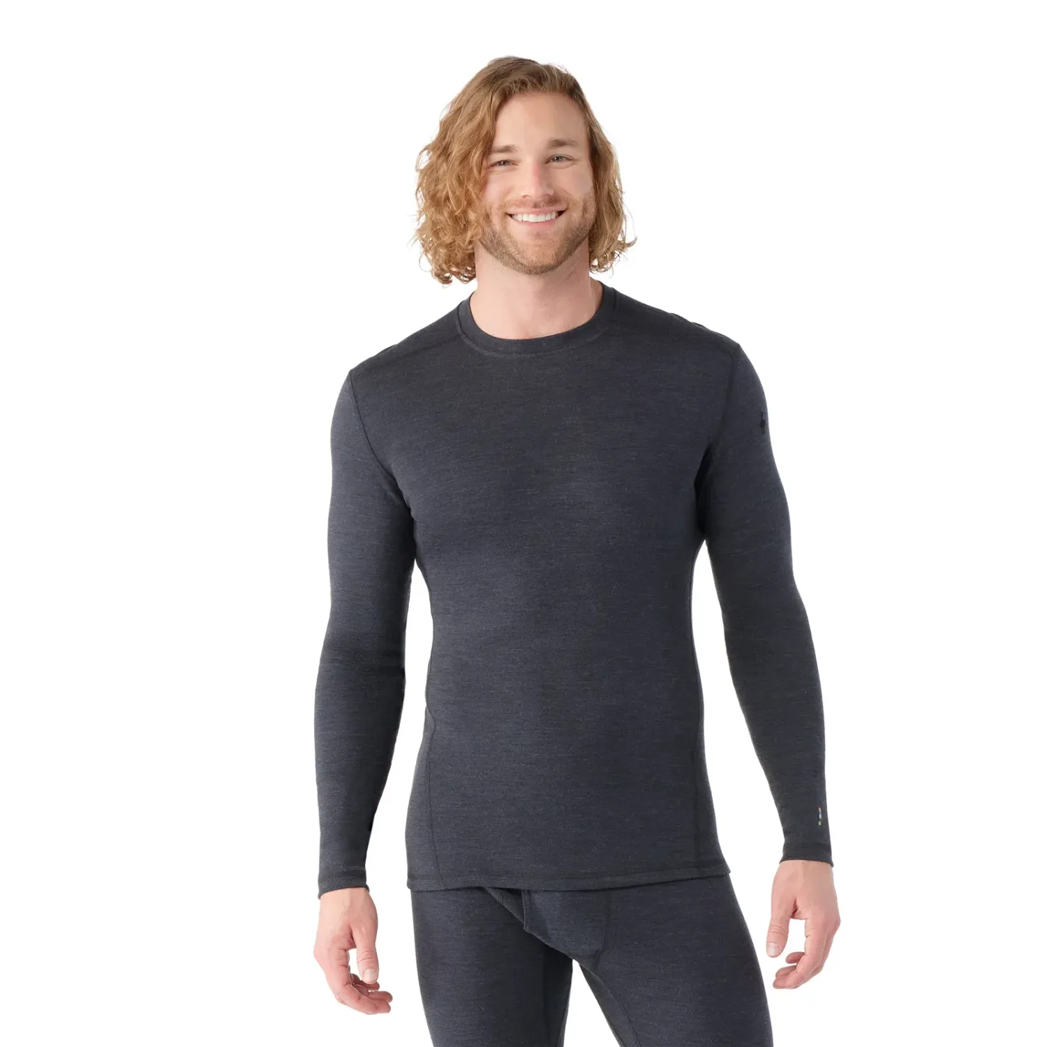 SW M CLASS THERM MERINO  BL CRW '27, Color: 010, Size: S