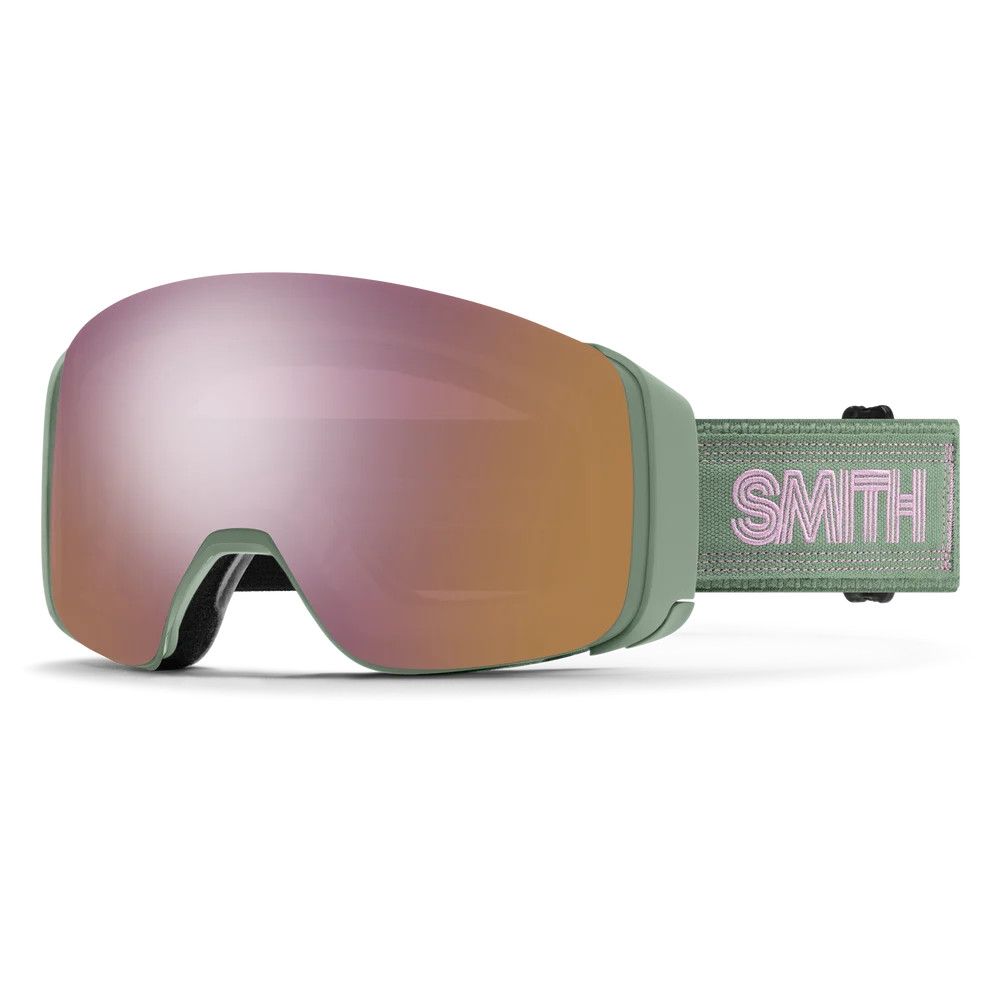 SMITH 4D MAG CHROMAPOP '27, Frame Color: OLV WRM STL, Lens Color: RS GLD/ST BLU SNR