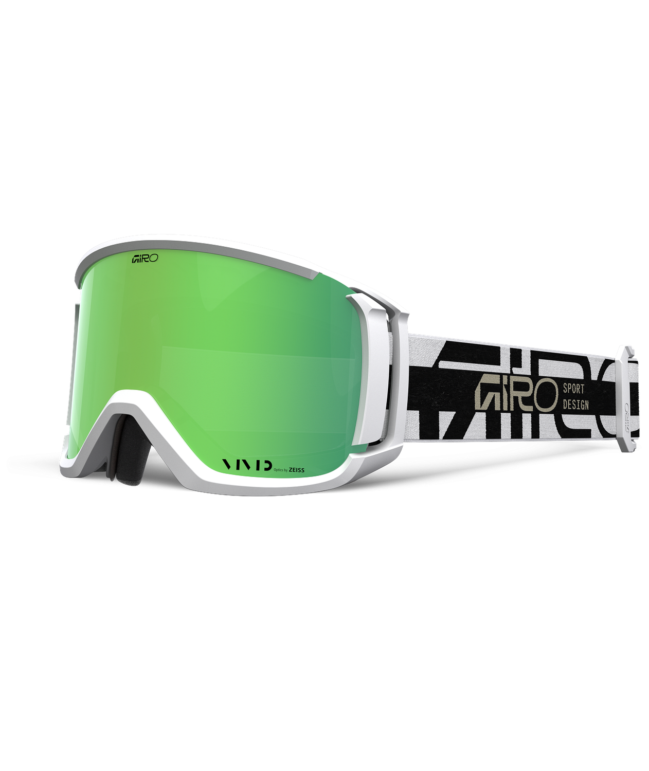 GIRO REVOLT 27, Frame Color: BRST BLK/WHT, Lens Color: V ERLD/CLR
