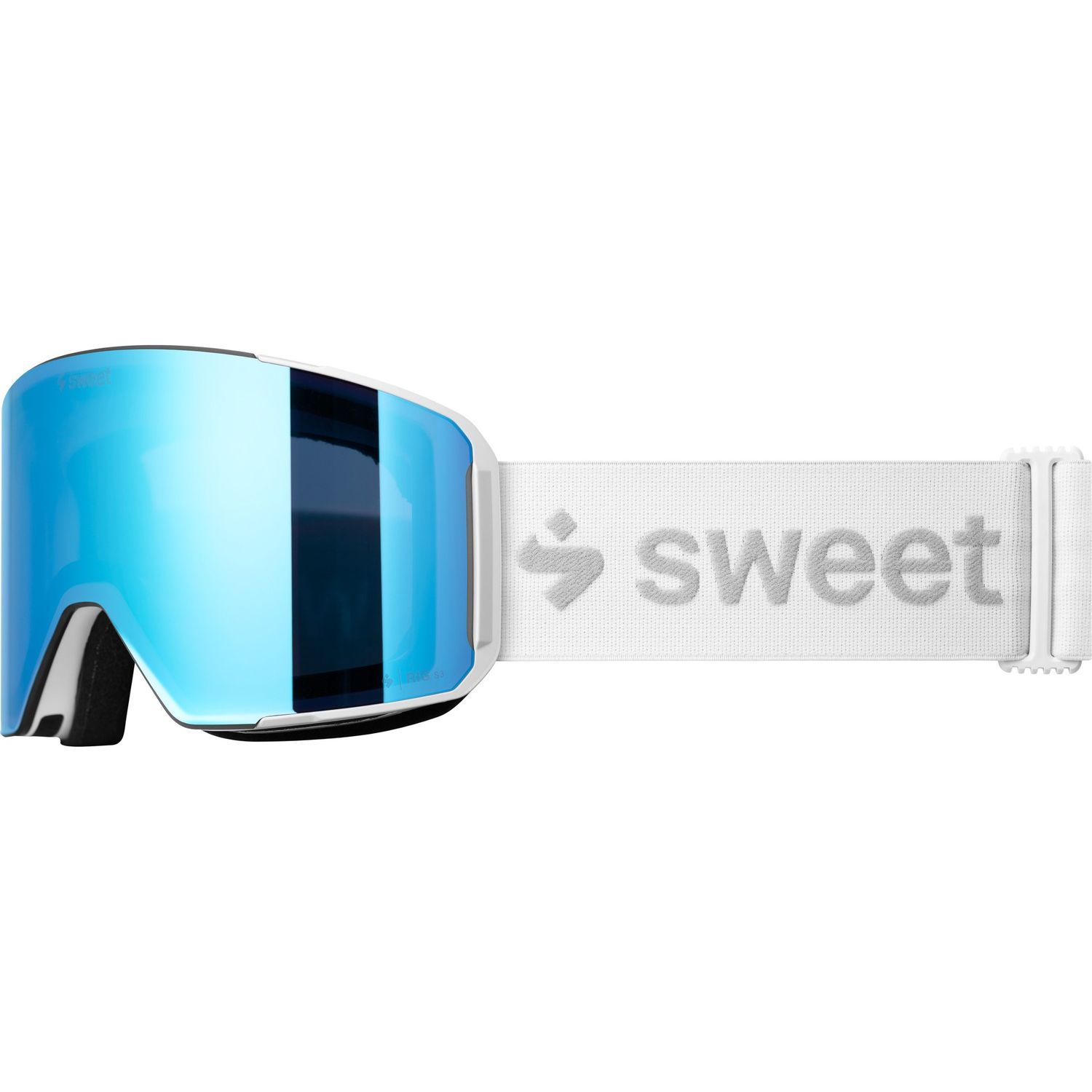SWEET PROTECTION BOONDOCK II M RIG REF BLI 27, Frame Color: SAT WHT, Lens Color: AQUA/QUARTZ