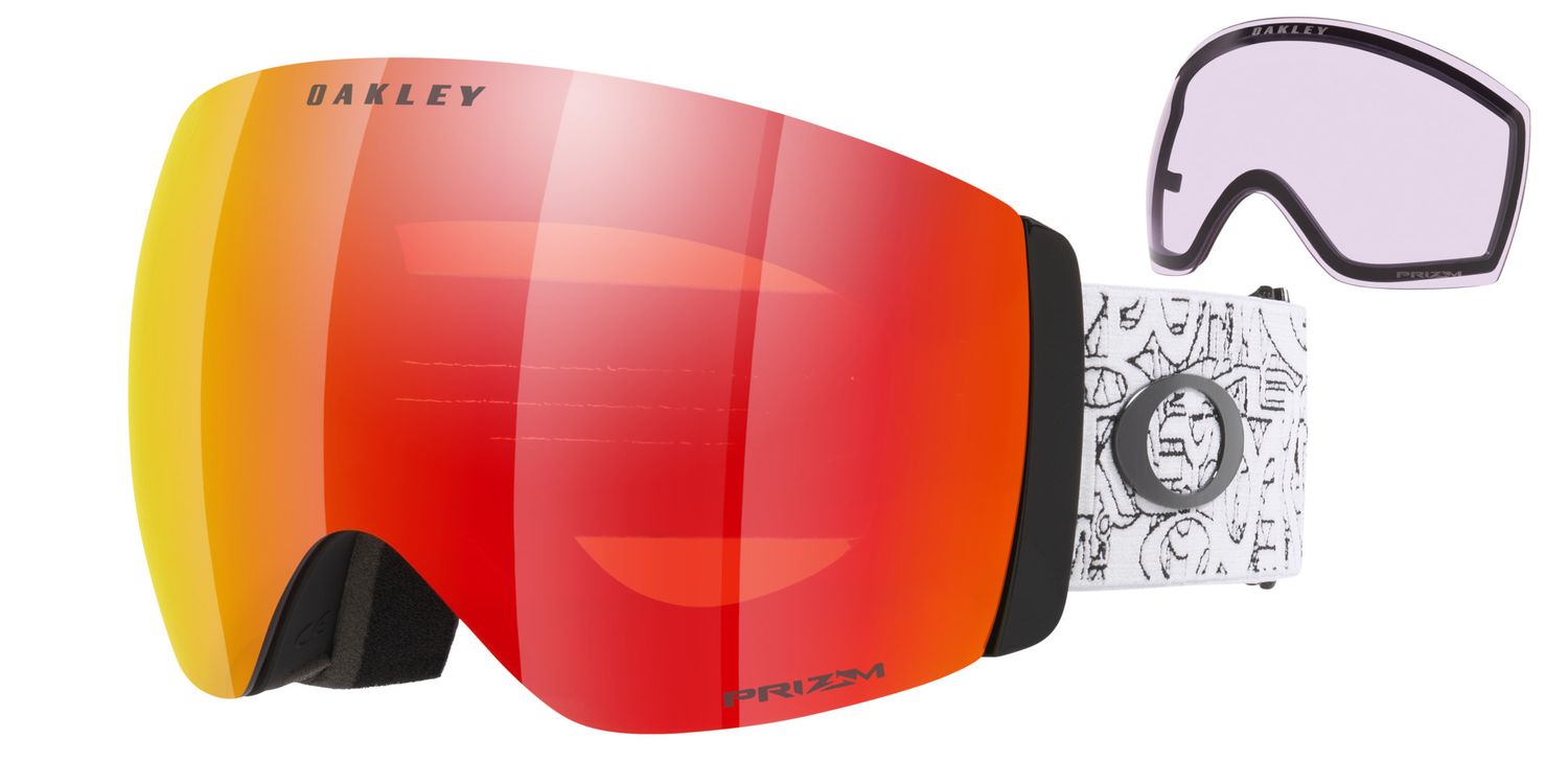 OAKLEY FLIGHT DECK PRO L BLACK  W/PRZ TORCH/PRZ CLR  27
