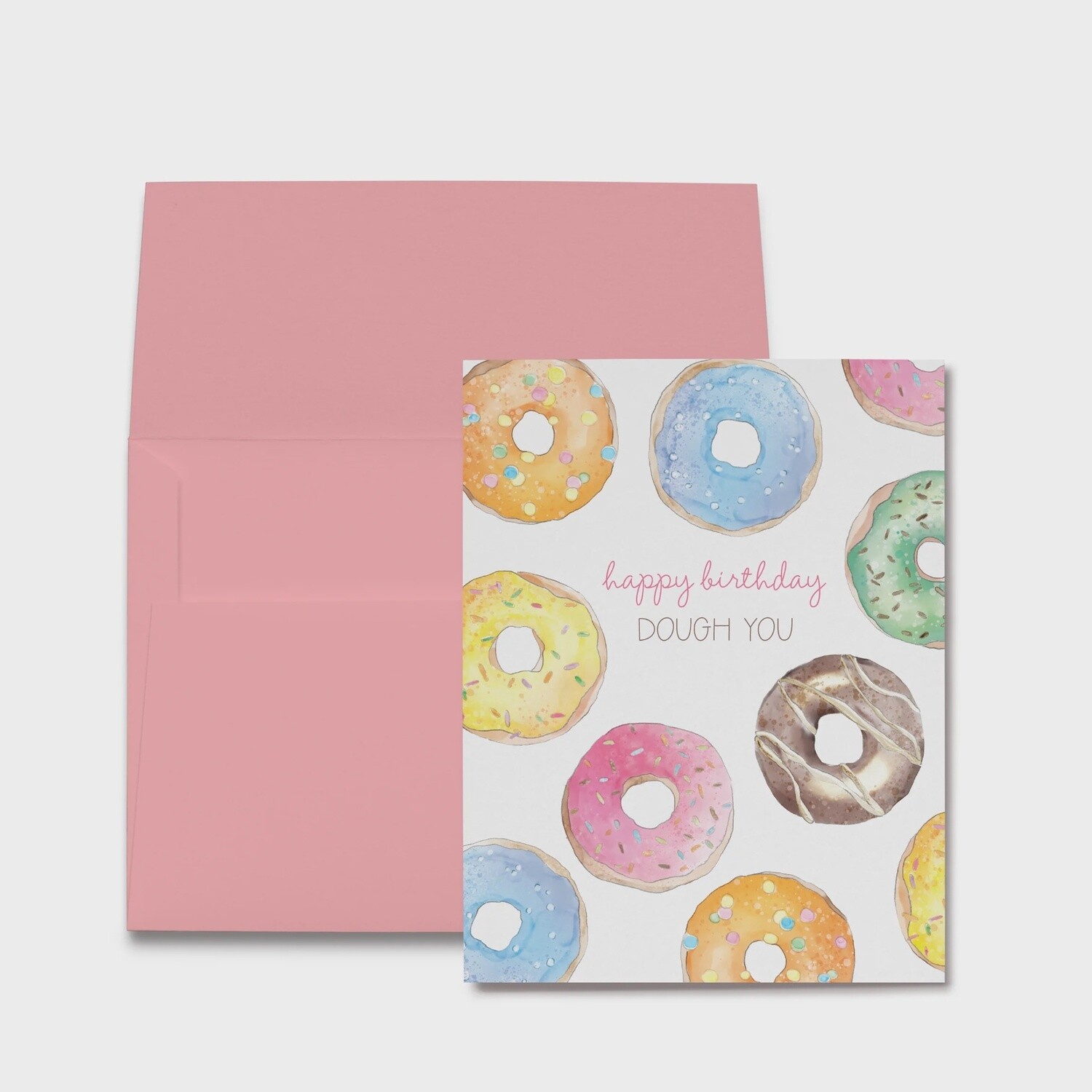 BIRTHDAY DONUTS GREETING CARD
