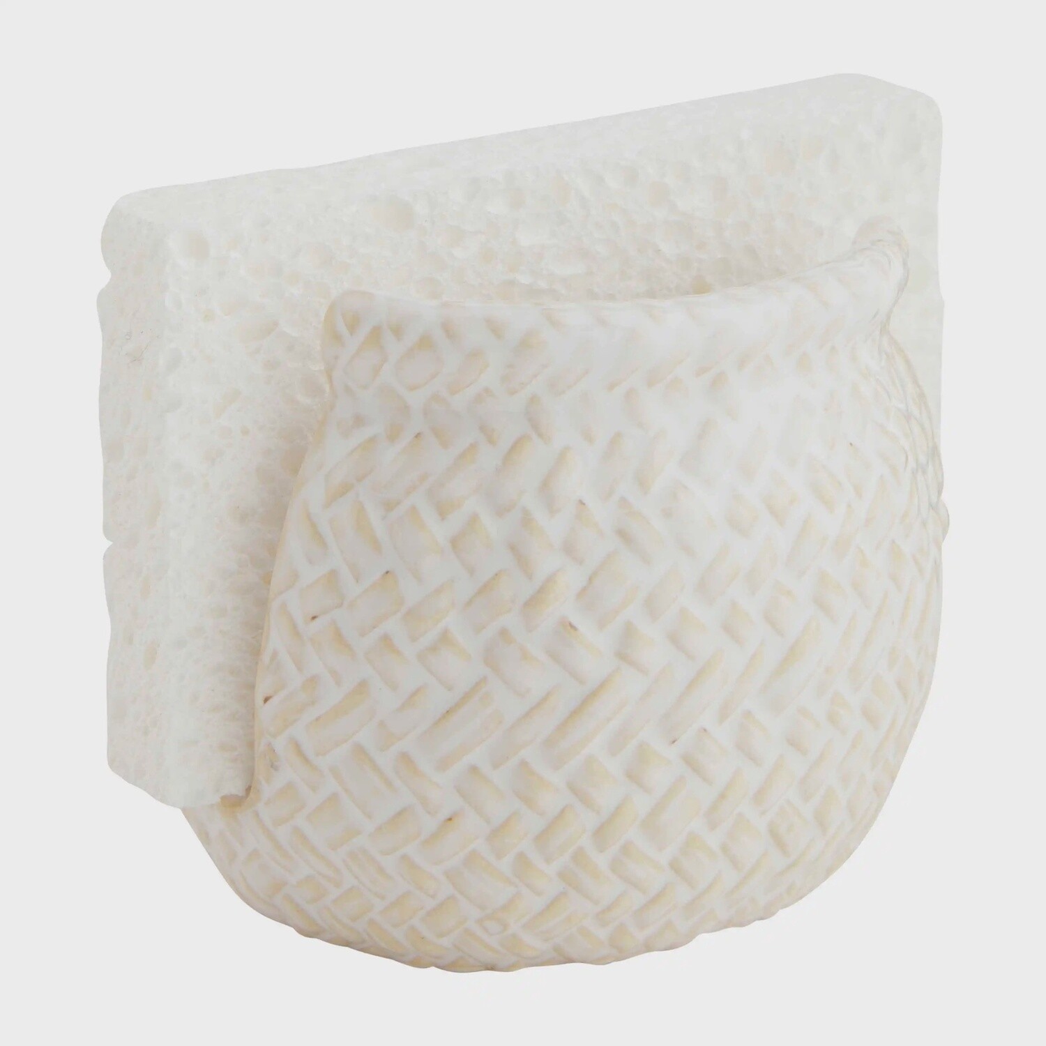TEXTURED SPONGE HOLDER