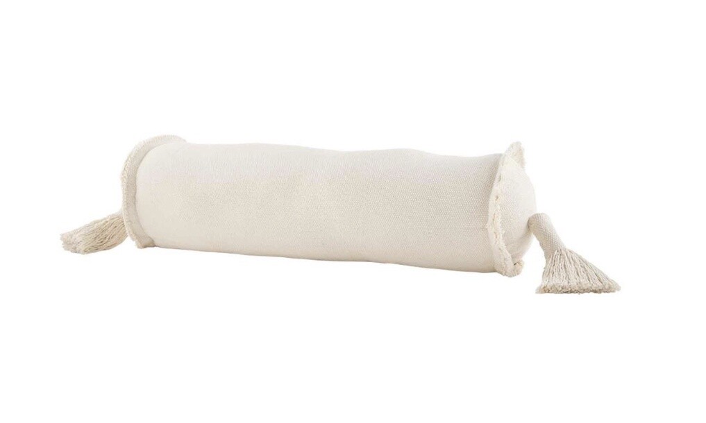 CANVAS BOLSTER PILLOW