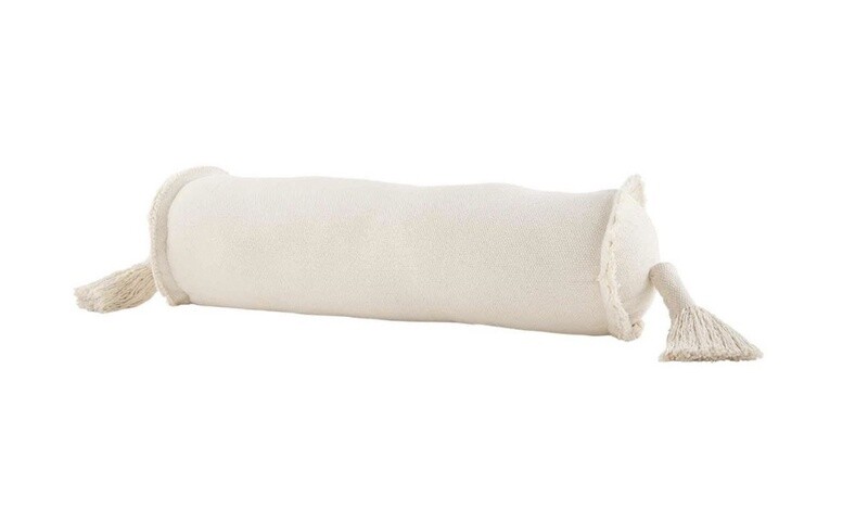CANVAS BOLSTER PILLOW