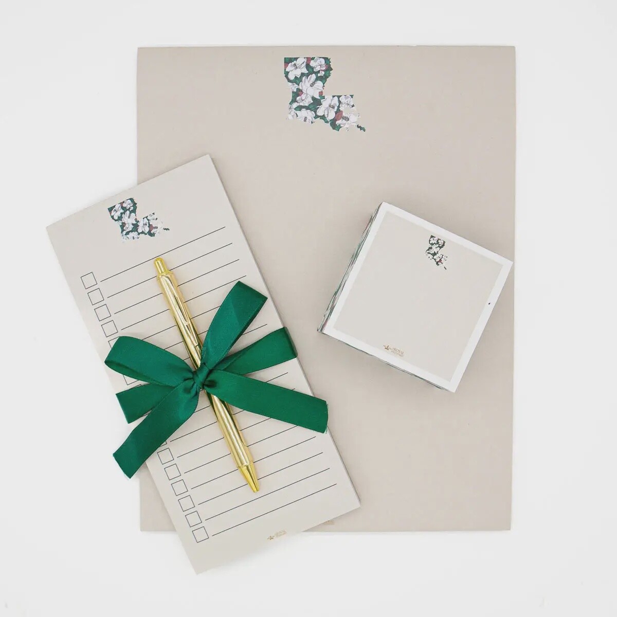 LOUISIANA MAGNOLIA NOTE GIFT SET