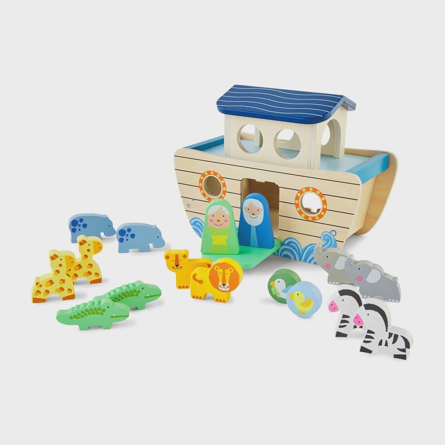 NOAH’S ARK SHAPE SORTER SET