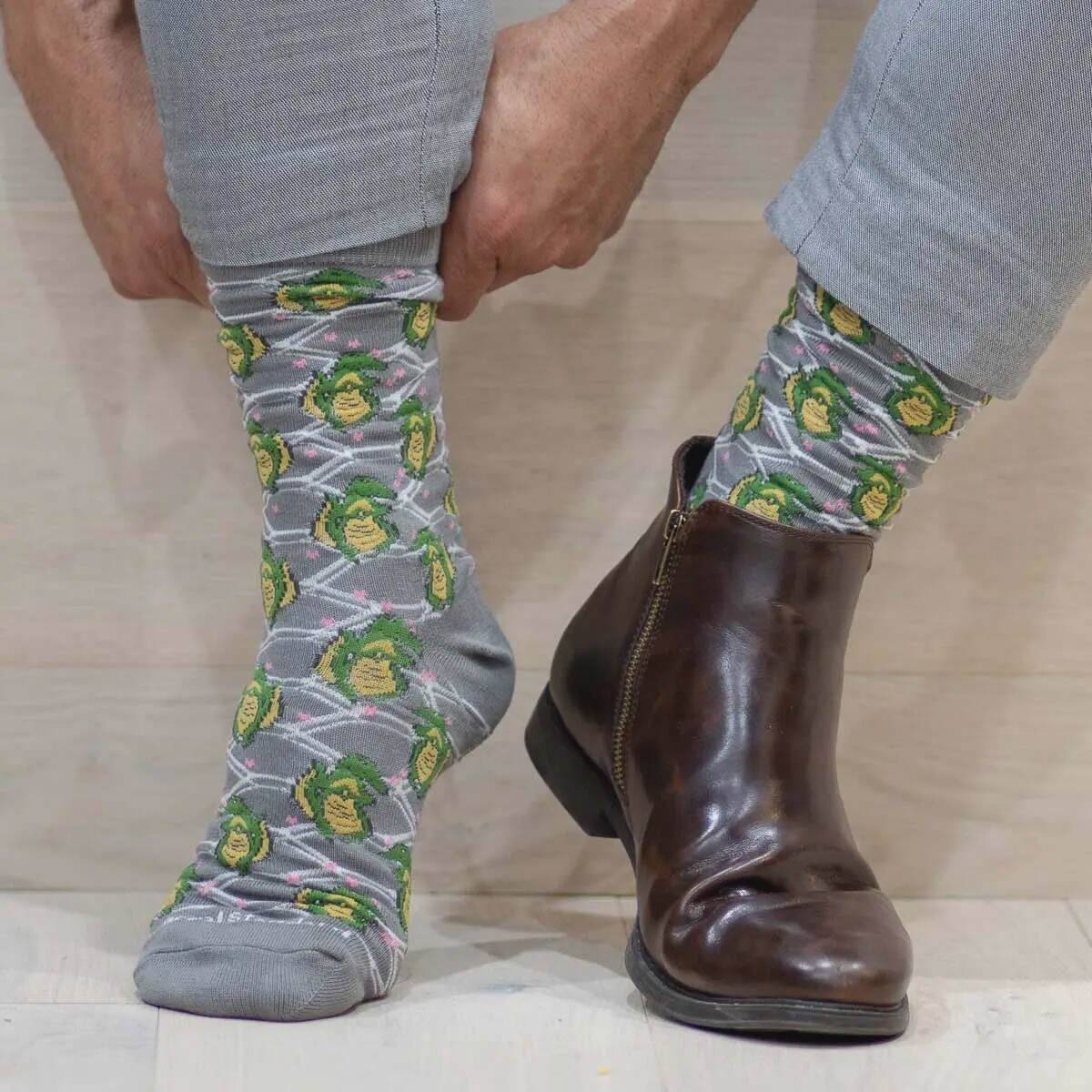 MEN’S GATOR IN LOVE SOCKS