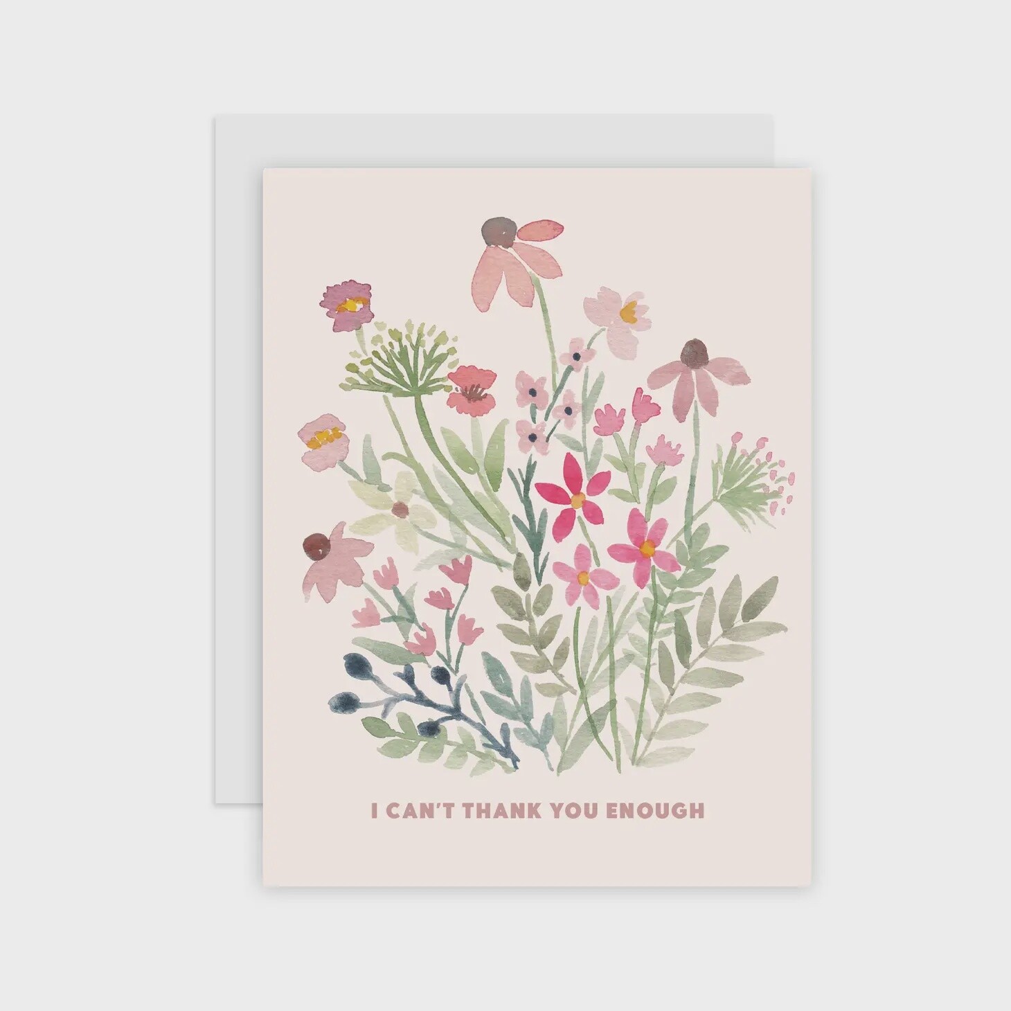 WILDFLOWER THANK YOU CARD