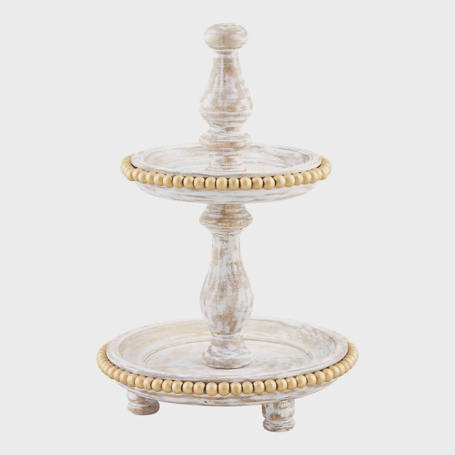 MINI GOLD BEAD TIERED SERVER
