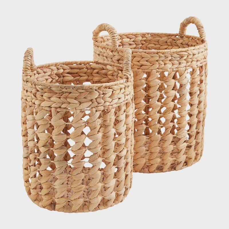 WATER HYACINTH BASKET SET