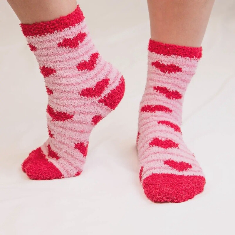 HEART COZY SOCKS