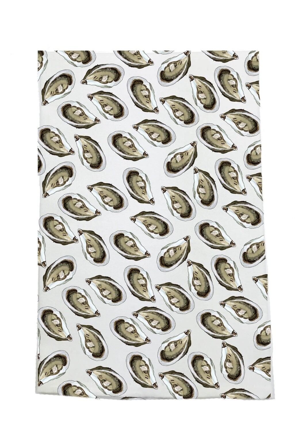 SHUCK, SLURP, REPEAT OYSTER KITCHEN TOWEL