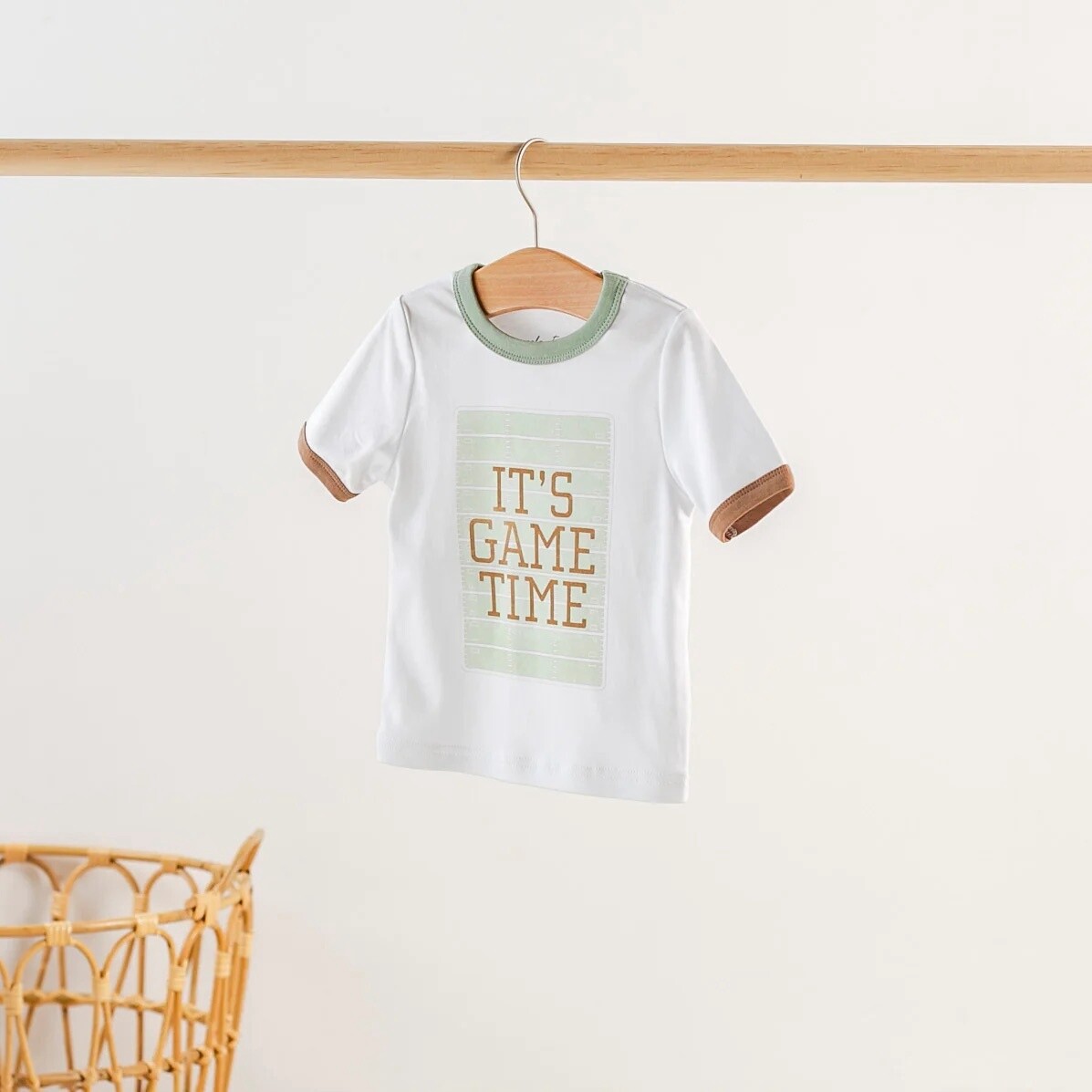 IT’S GAME TIME ORGANIC COTTON TEE