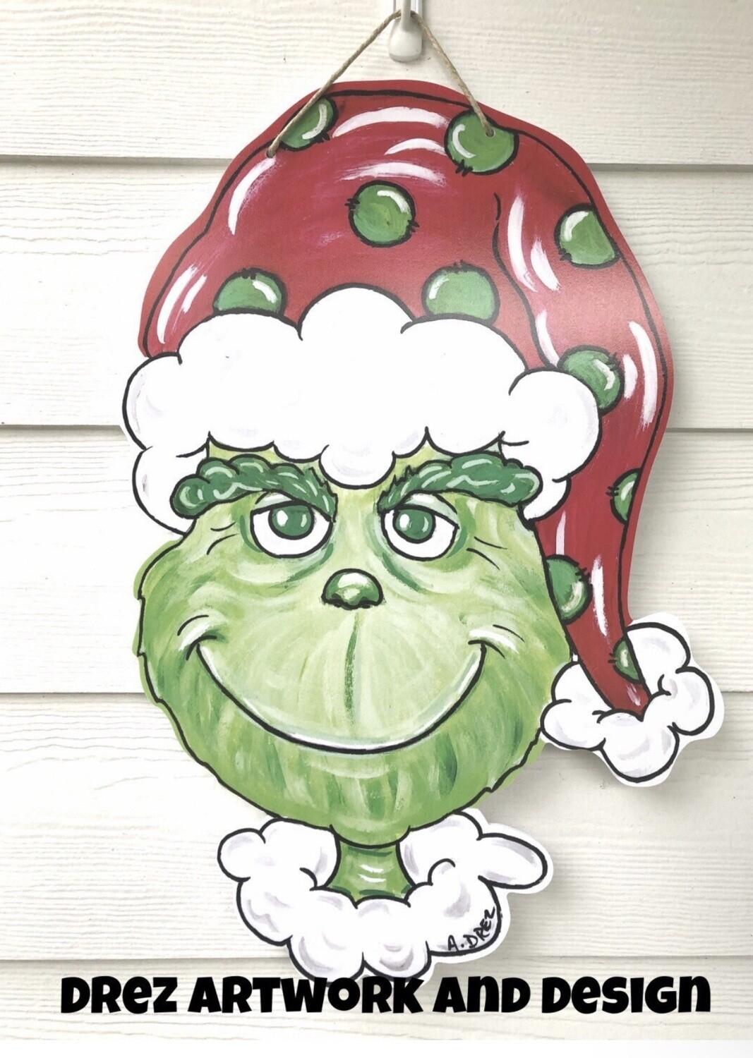 GRINCH DOOR HANGER