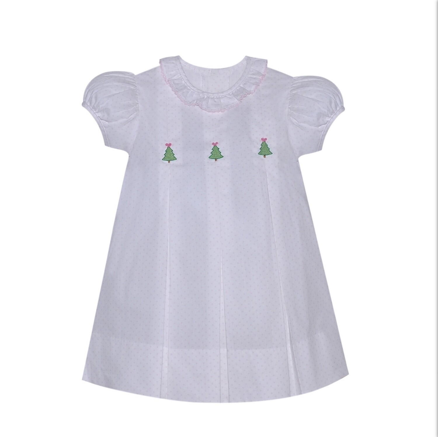 REESE DRESS PINK CHRISTMAS TREE