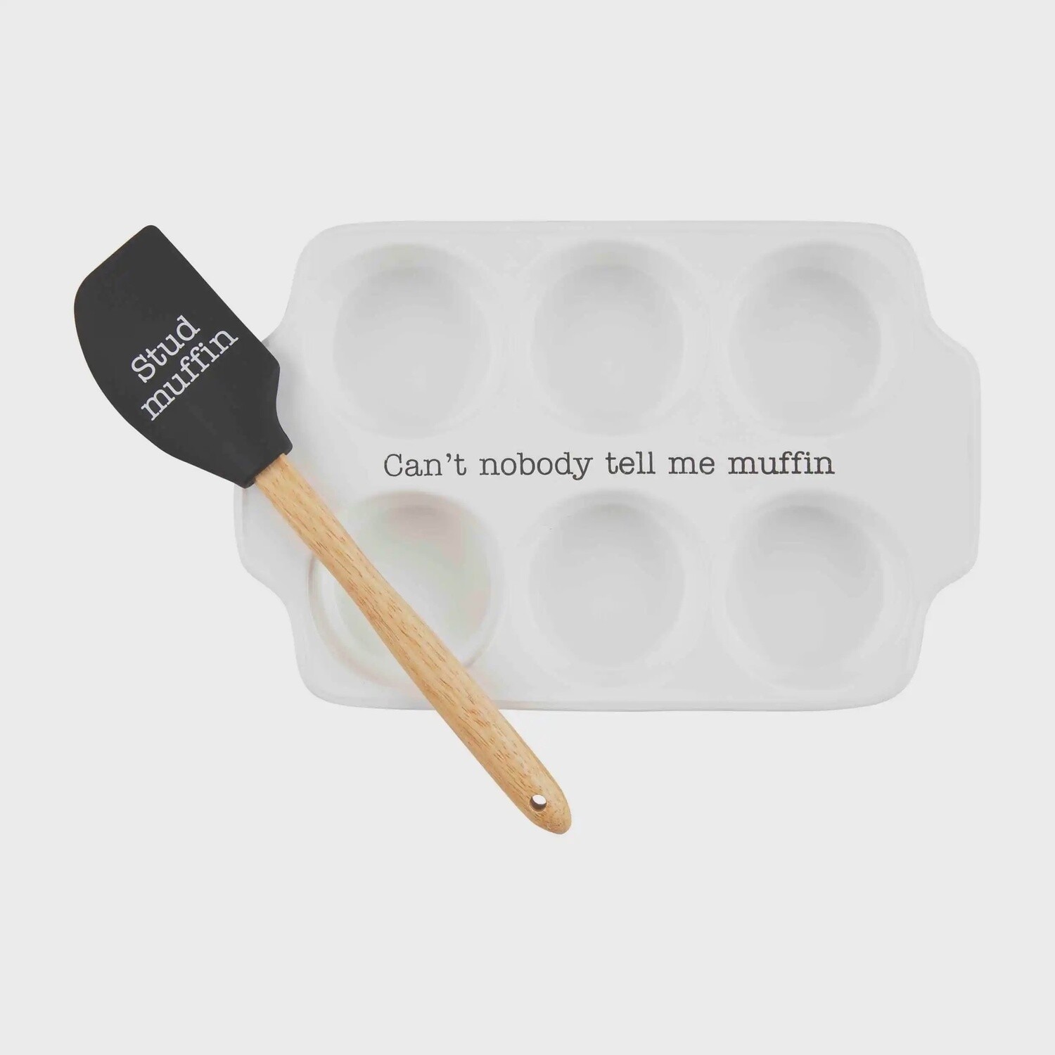 MUFFIN TRAY &amp; SPATULA SET
