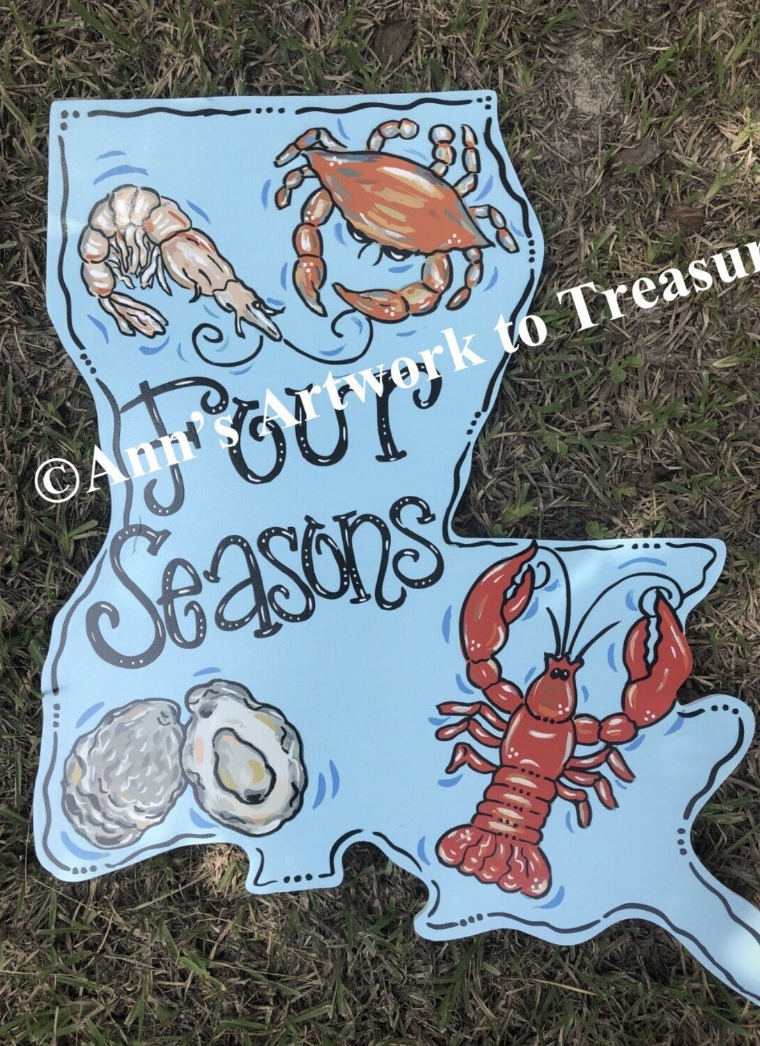 LA FOUR SEASONS DOOR HANGER