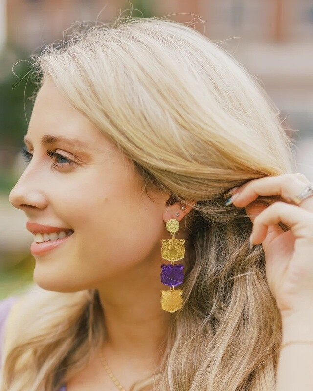 TRIPLE TIGER HEAD DROPS