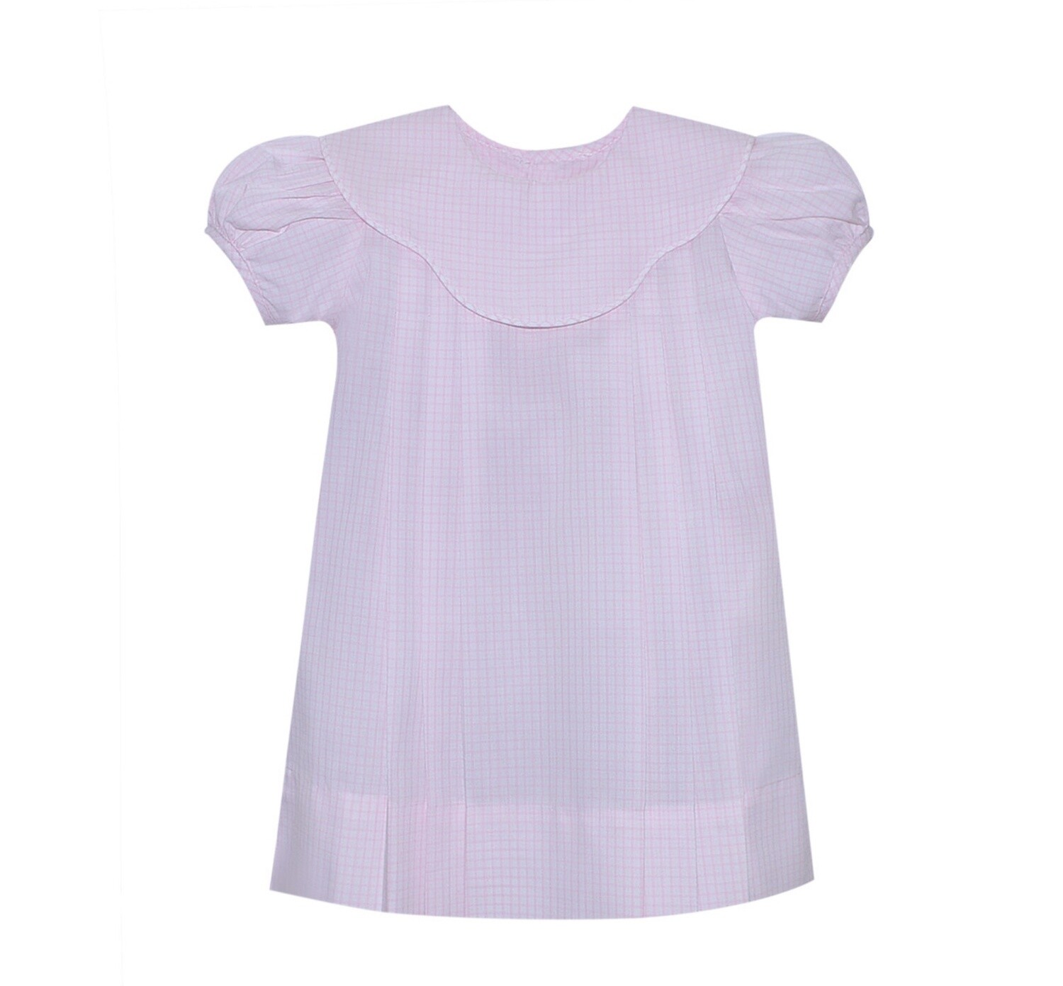 ROSALIND DRESS PINK SQUARE