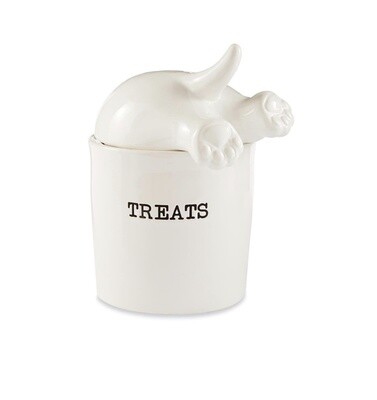 DOG TAIL TREAT CANISTER