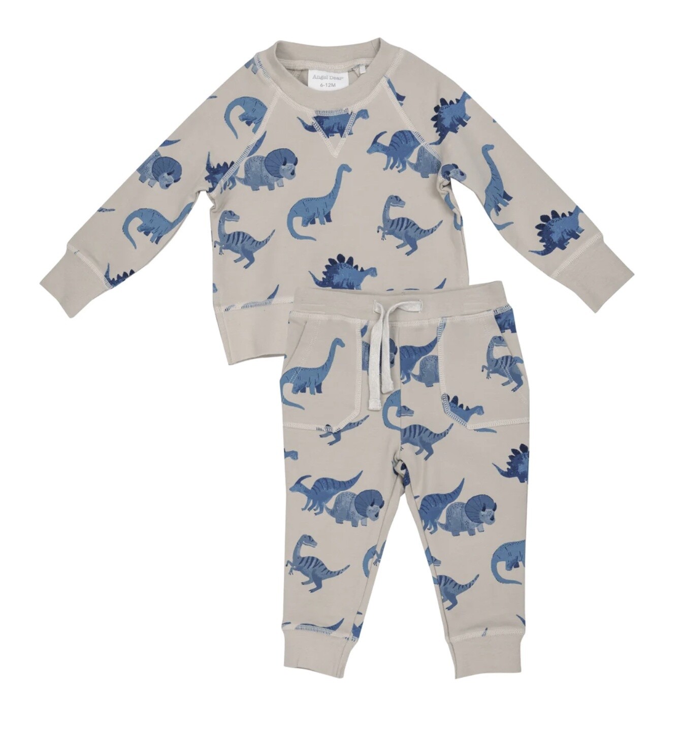 DINO RAGLAN SWEATSHIRT &amp; JOGGER SET