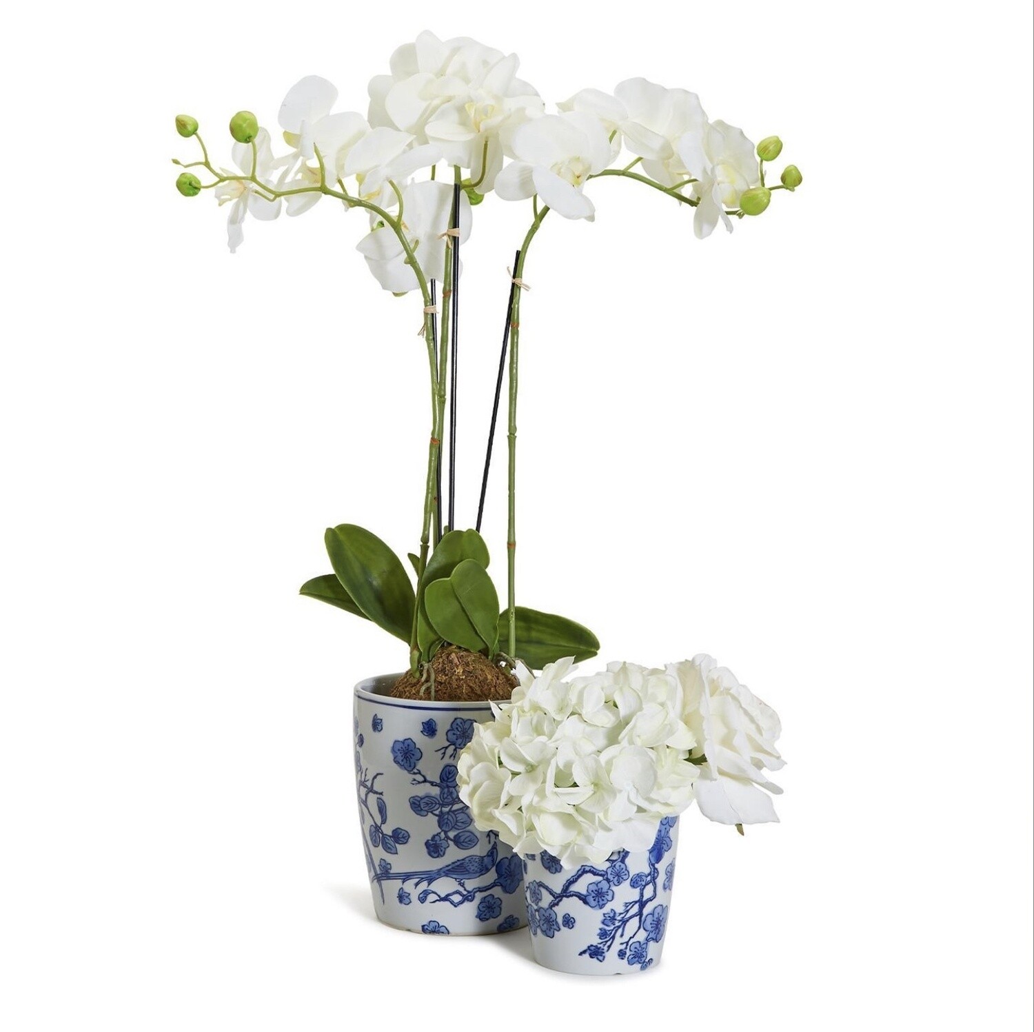 SMALL BLOSSOM BIRD CACHEPOT