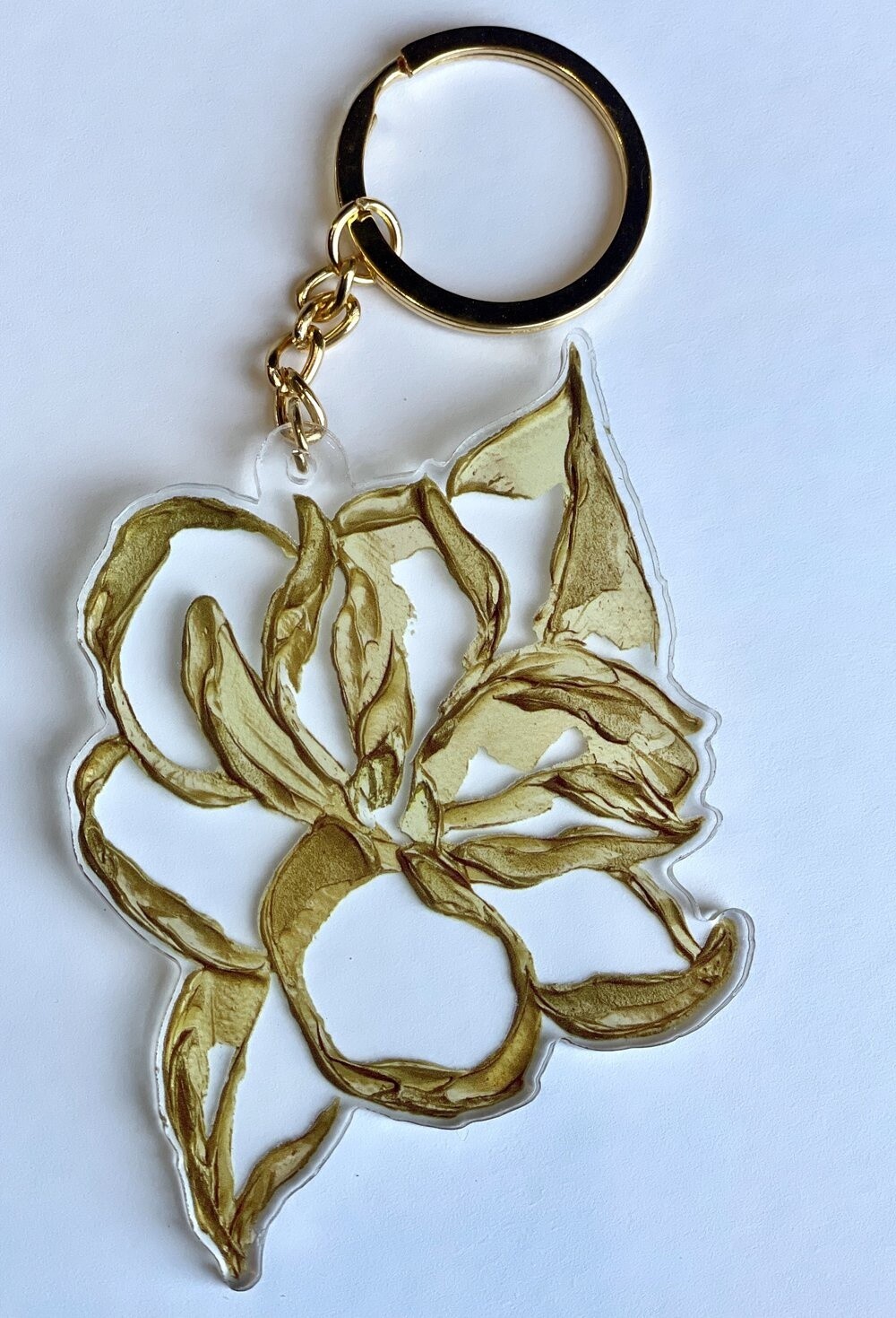 MAGNOLIA KEYCHAIN