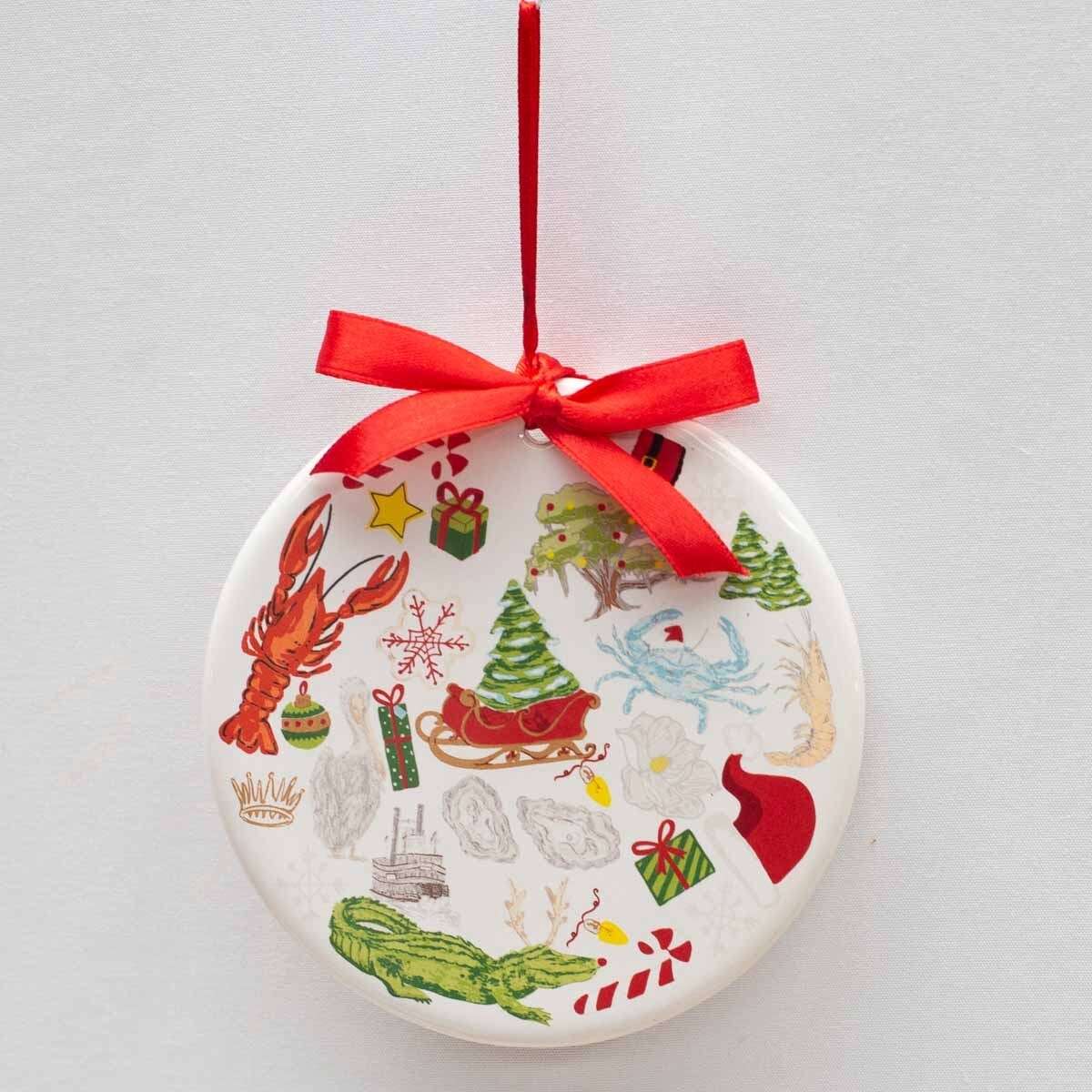 CAJUN CHRISTMAS ORNAMENT