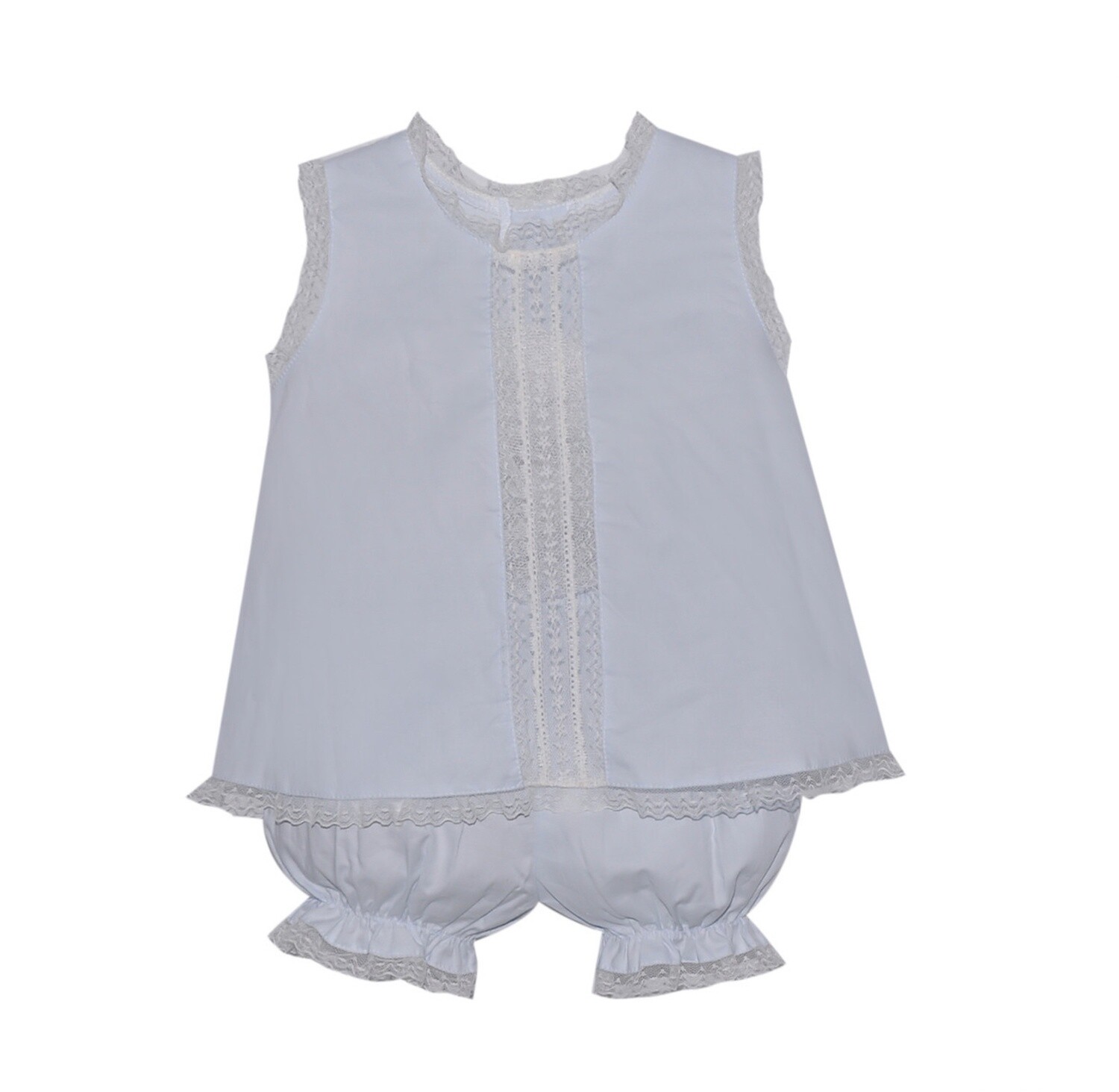ANNA BLUE BLOOMER SET