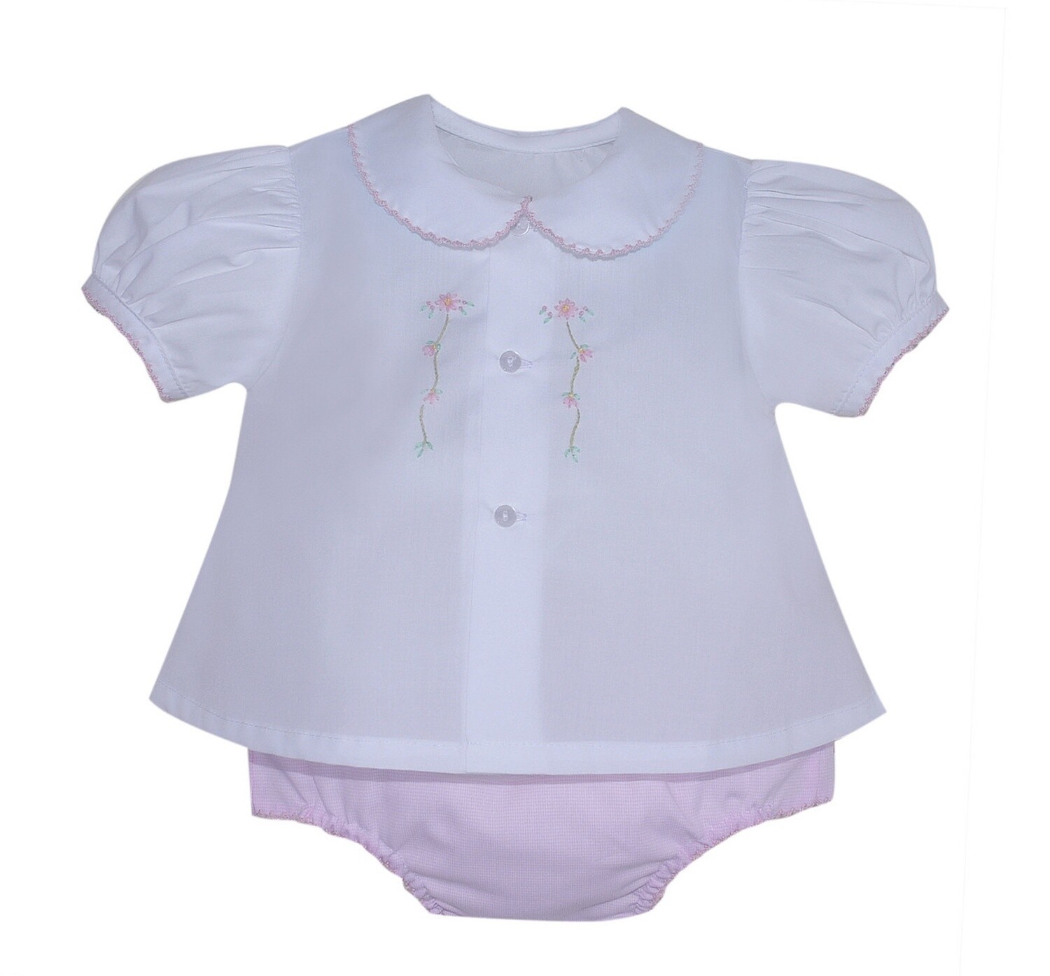 AVERY PINK DIAPER SET