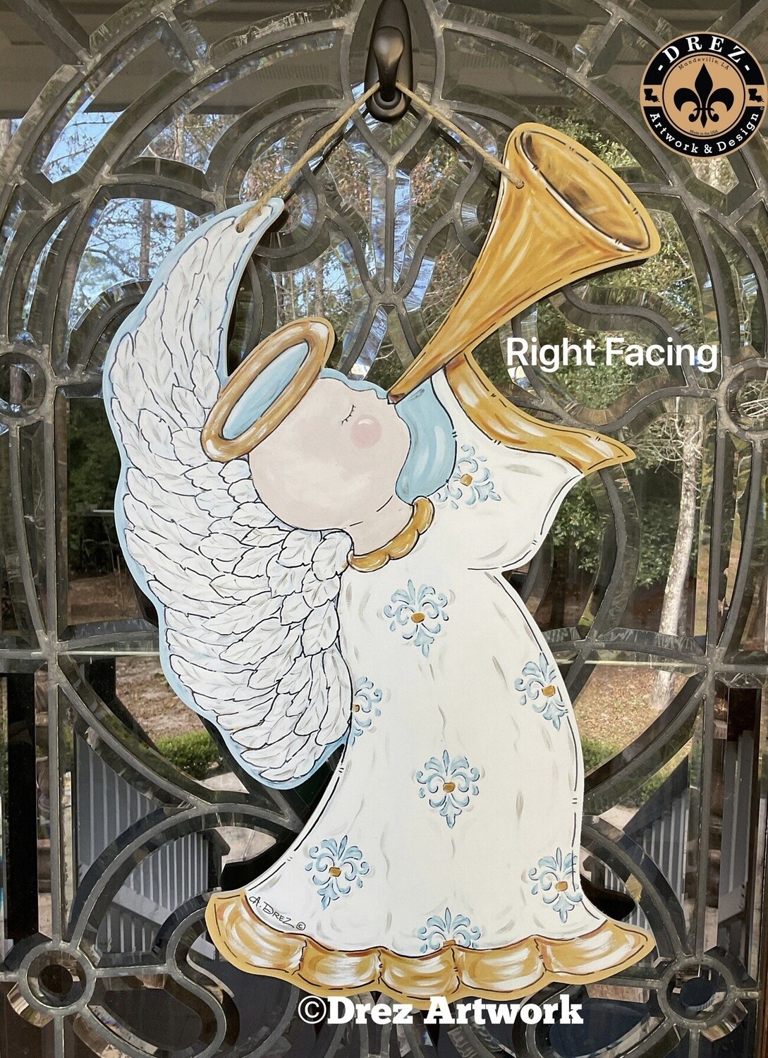 ANGEL TRUMPET DOOR HANGER